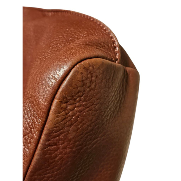 Hobo Brown Leather Shoulder Bag One Size - Picture 6 of 16